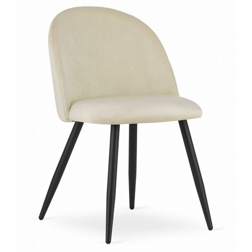  BELLO Stolica od Baršuna s Crnim Nogama x 1 Cene