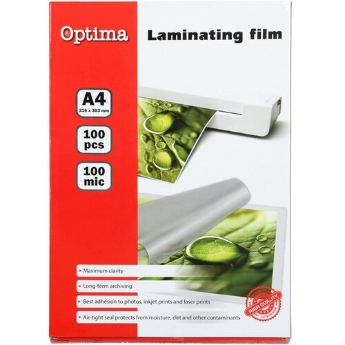 Optima folija za plastificiranje a4 100my ( 20271 ) Cene