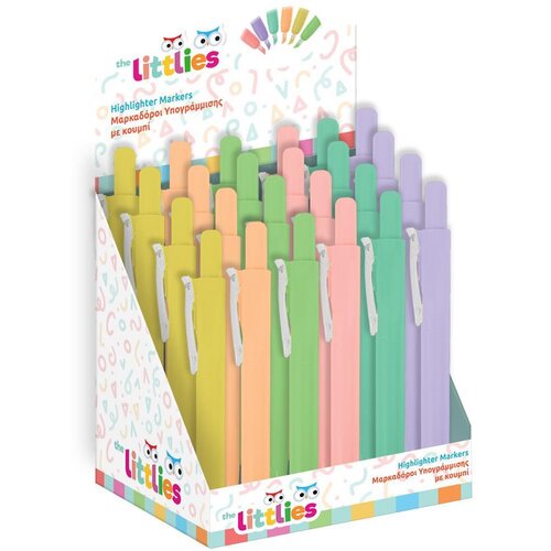 Luna The Littlies pastelni označevalec besedila v več različnih različicah, 1 kos Cene