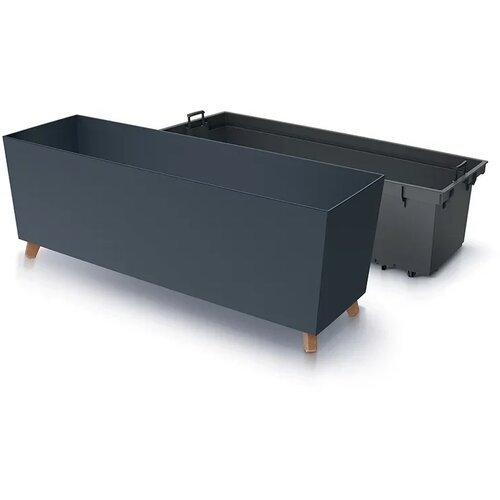 Prosperplast Saksija Urbi Case C800N, Antracit Cene
