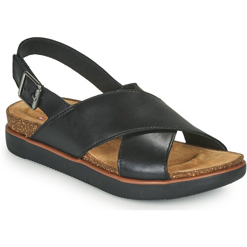 Clarks Sandali &amp;amp; Odprti čevlji ELAYNE CROSS Črna Slike