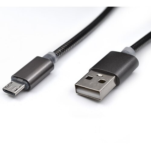  Metalni kabl mikro 1m MAB-K10 grey ( 101-33 ) Cene