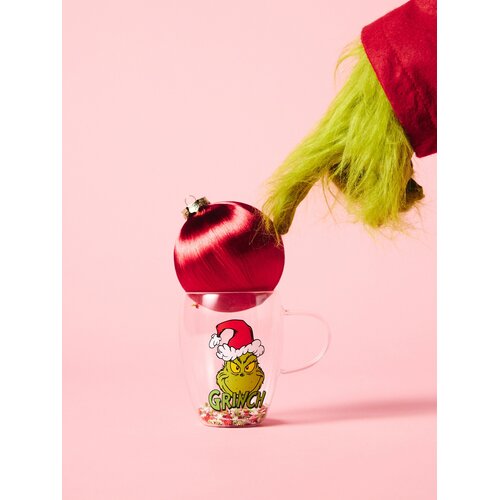 Sinsay Božićna &amp;scaron;alica s dvostrukim dnom i &amp;scaron;arenim konfetima Grinch Slike