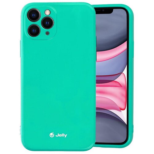 mobiline.si gumijasti / gel etui jelly case za apple iphone 12 / 12 pro (6.1") - turkizni Cene