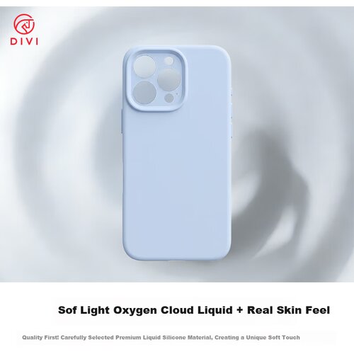  Divi Maska za mobilni telefon iPhone 15 Pro, Svetloplava Cene