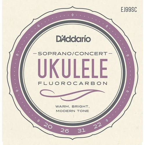 D'Addario EJ99SC Strune za sopran ukulele