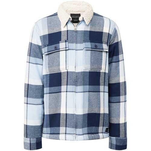 Hollister Prehodna jakna &amp;#039;EMEA&amp;#039; mornarska / svetlo modra / off-bela Slike