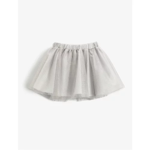 Koton Tutu Skirt Mini Glittery Lined