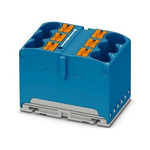 Phoenix Contact 10 kosov Distribucijski blok PTFIX 6X10/S BU, (20888837) Slike