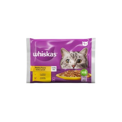 Whiskas kesice izbor zivine 4x85g Cene