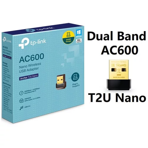 Tp-link Archer T2U AC600 Nano Wireless USB Adapter