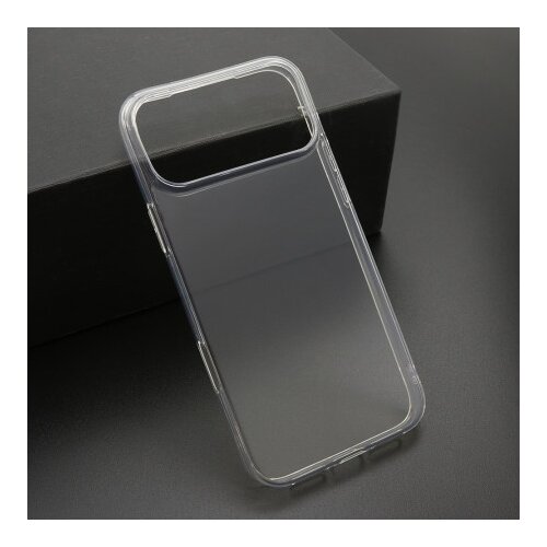  Futrola ultra tanki protect silikon za iphone 18 pro max (6.9) providna (bela) ( F125781 ) Slike
