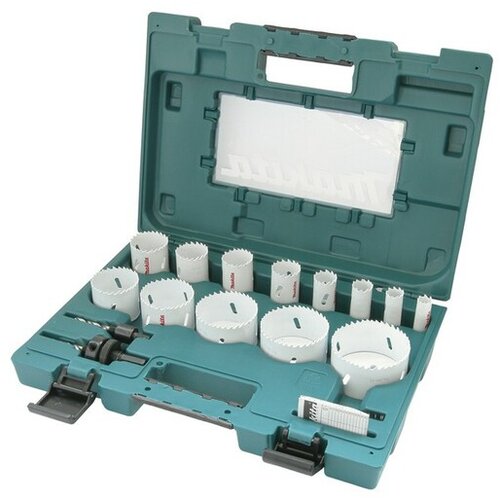Makita D-63993 Hole Saw Set universal 16 pcs. Slike