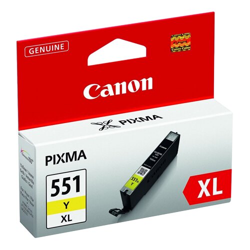 Canon CLI-551 XL (6446B001AA) Kertridž, Žuti Slike