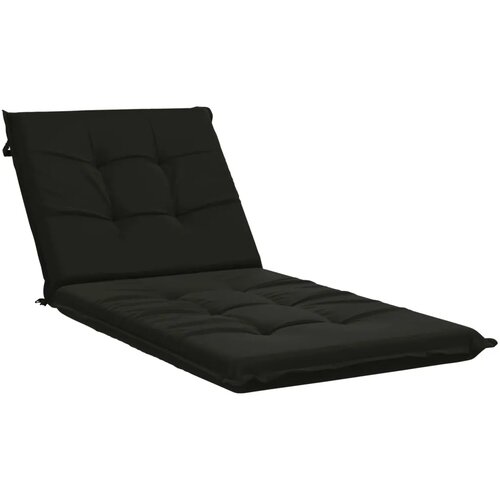  Jastučić za ležaljku GEMERT 100% poliester Crna 190 x 70 x 9 cm - Crna 190 x 70 x 9 cm Poliester Slike