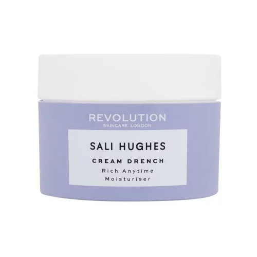 Revolution Sali Hughes Cream Drench Rich Anytime Moisturiser dnevna krema za lice suha 50 ml za ženske