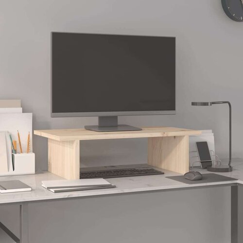  Za monitor 50 x 27 x 15 cm od masivne borovine Slike