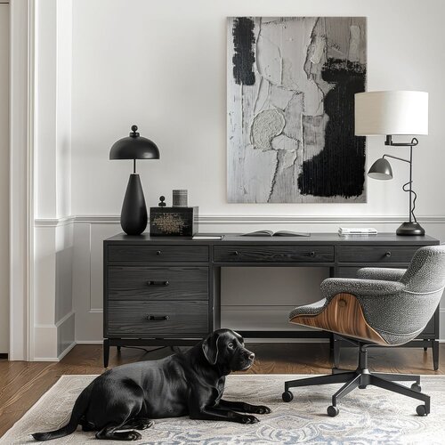 Styler Slika s ručno oslikanim elementima 70x100 cm Touch &amp;ndash; Slike