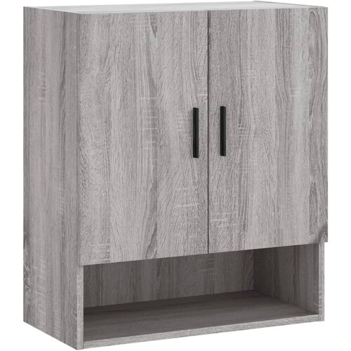 Maison Chic Stenska omarica - Zidna omarica siva sonoma 60x31x70 cm inženirski les iu809, (22063634) Slike