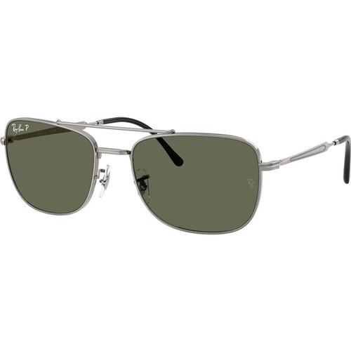 Ray-ban RB3755 004/58 Polarized L (62) Srebrna/Zelena Cene