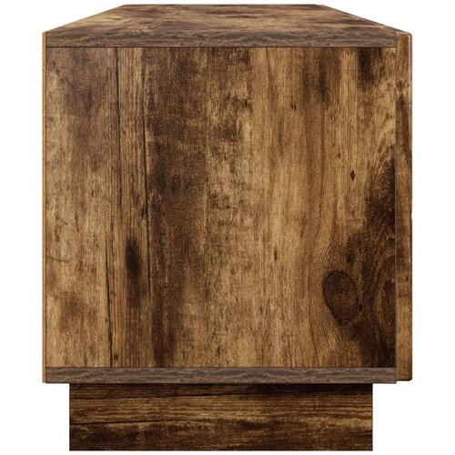  TV stalak 180 x 34,5 x 40 cm Dimljeni hrast Konstruirano drvo Slike
