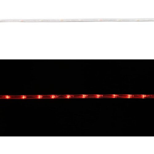  Svjetlosna uže s 2400 LED svjetlima Crvena 100 m PVC Slike