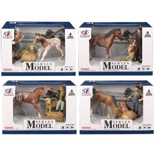  Set domaće životinje i farmer 004261 Cene