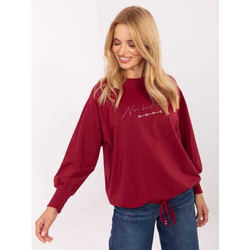 RELEVANCE Blouse-RV-BZ-A825.48-burgundy Cijene