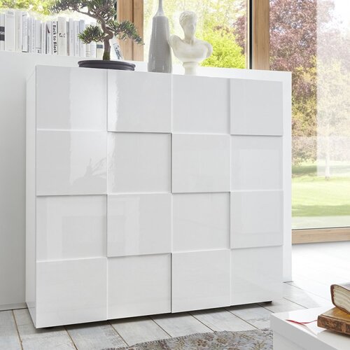 LC Mobili Visoka bijela komoda s 6 pretinaca Dama 209008-04 Cijene