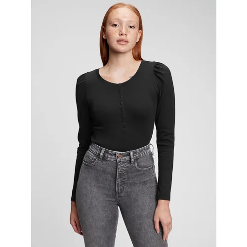 GAP T-shirt modern henley long - Women