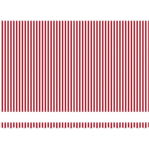  Automatska uvlačiva tenda s LED crveno-bijelim prugama 500x350 cm Slike