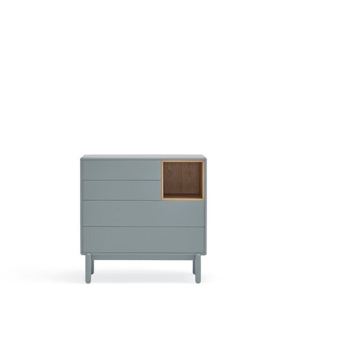 Teulat Modro-siva komoda Corvo, 90 x 90 cm Slike
