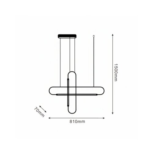  solea 45 luster 20W 3000K crna Slike