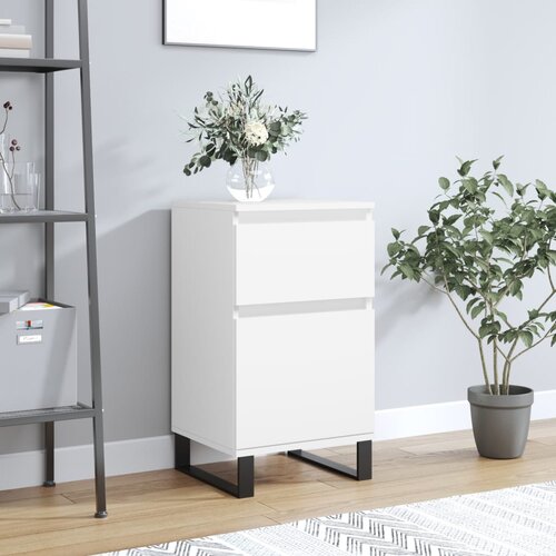 vidaXL Komoda bijela 40 x 35 x 70 cm od konstruiranog drva Cijene