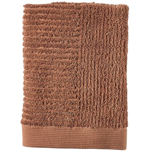 Zone Oranžna/rjava bombažna brisača 50x70 cm Terracotta – Cene