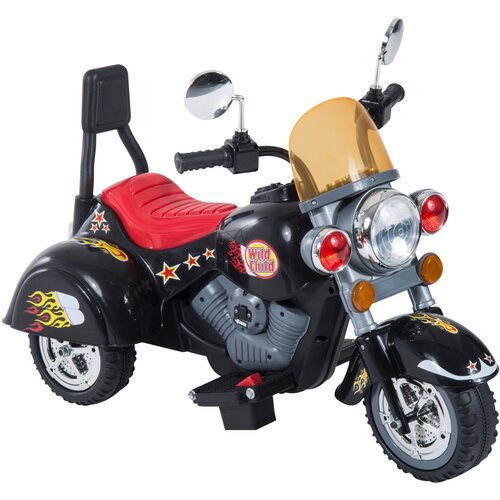 HOMCOM Otroško mini električno motorno kolo za otroke 37-72 mesecev, 3 kolesa, 6V baterija PP Iron, hitrost 2,5 km/h, 92×53×67cm, (20744892) Cene