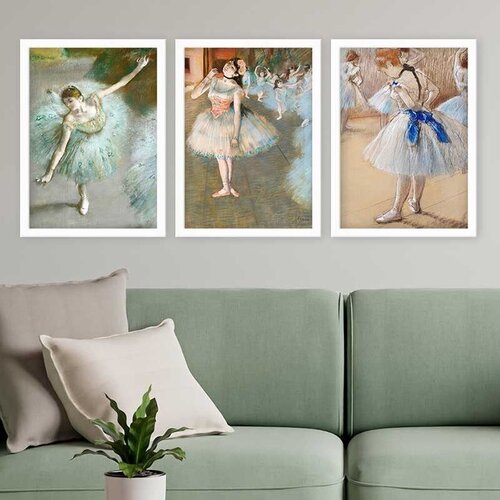 Wallity Set uramljenih slika 3BC_UN2684809, 3 Dela Cene