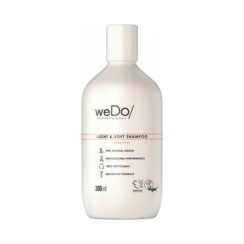 weDo Professional light & soft shampoo - 300 ml