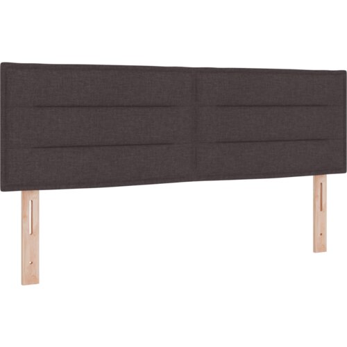  LED uzglavlje Linije dizajna Tamno smeđe 72 cm Tkanina Slike
