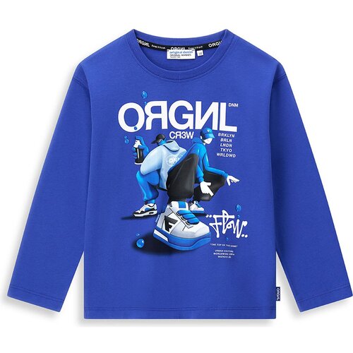 Original Marines majica DR DFA2528B F modra 164 Slike