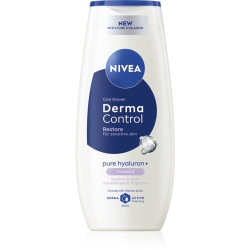 Nivea Derma Control Restore vlažilen gel za prhanje s hialuronsko kislino 250 ml Slike