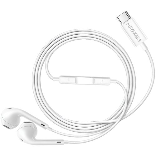 Oem Mayaxess, Žične USB-C slu&scaron;alke z vgrajenim mikrofonom za Honor Magic 8 Pro, Bela, (5000299415) Cene
