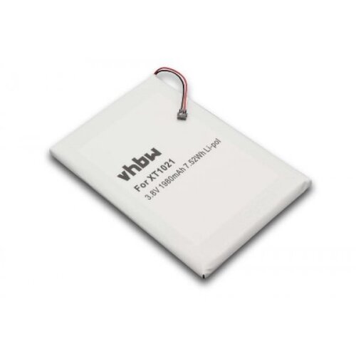 VHBW Baterija za Motorola Dual TV Global / XT1021 / XT1022 / XT1025, 1980 mAh Slike