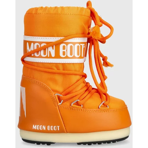 Moon Boot Otroške snežke oranžna barva