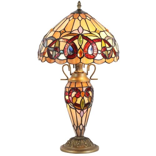  Prezent 1706 - Stona lampa TIFFANY 2xE27/60W + 1xE14/7W/230V Cene