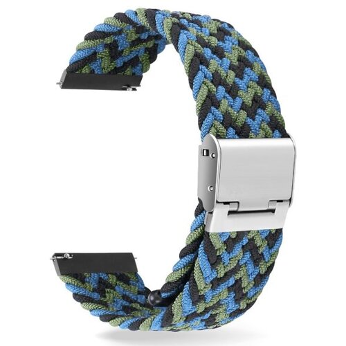  Braided Nylon 22mm narukvica &amp;ndash; Blue Camouflage Slike