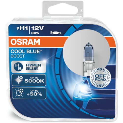 Osram sijalica H1 12V 80W Cool Blue Boost duo box Cene