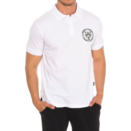 Philipp Plein Sport Polo majice kratki rokavi PIPS508-01 Bela Cene