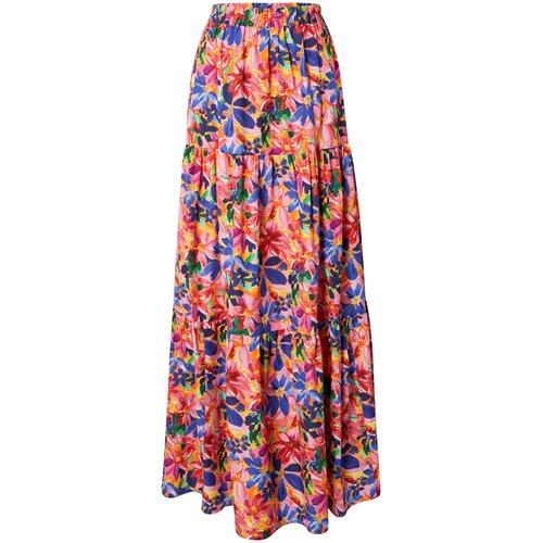 Nasty Gal Krilo modra / oranžna / rdeča Slike