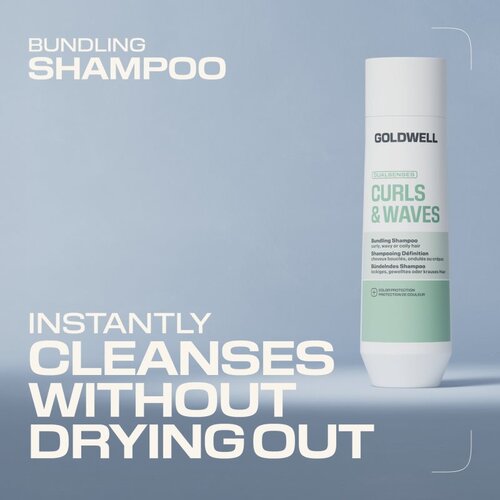 Goldwell Dualsenses Curls &amp;amp; Waves Bundling Shampoo &amp;scaron;ampon za valovitu i kovrčavu kosu 250 ml Slike